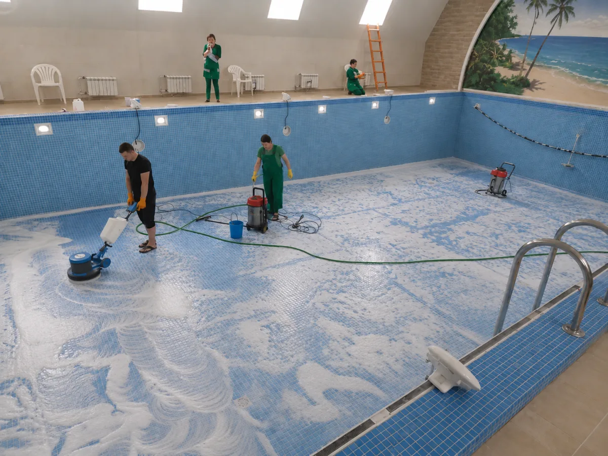 Curățarea piscinelor în Chișinău