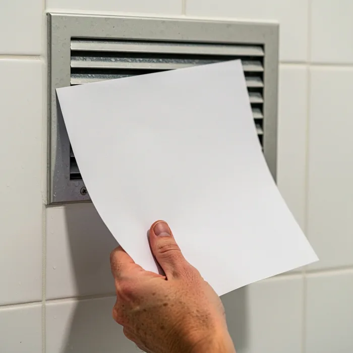 Verificarea canalelor de ventilație