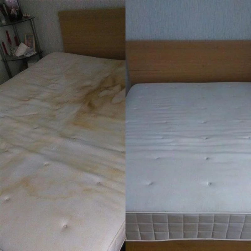 Îndepărtarea petelor și mirosurilor de pe saltea într-o casă particulară