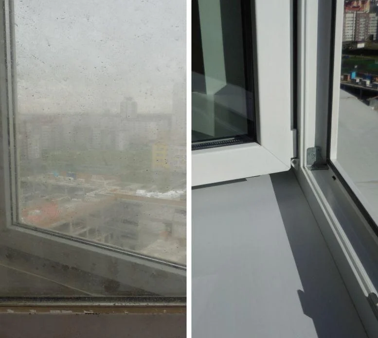 Spălarea geamurilor în apartament