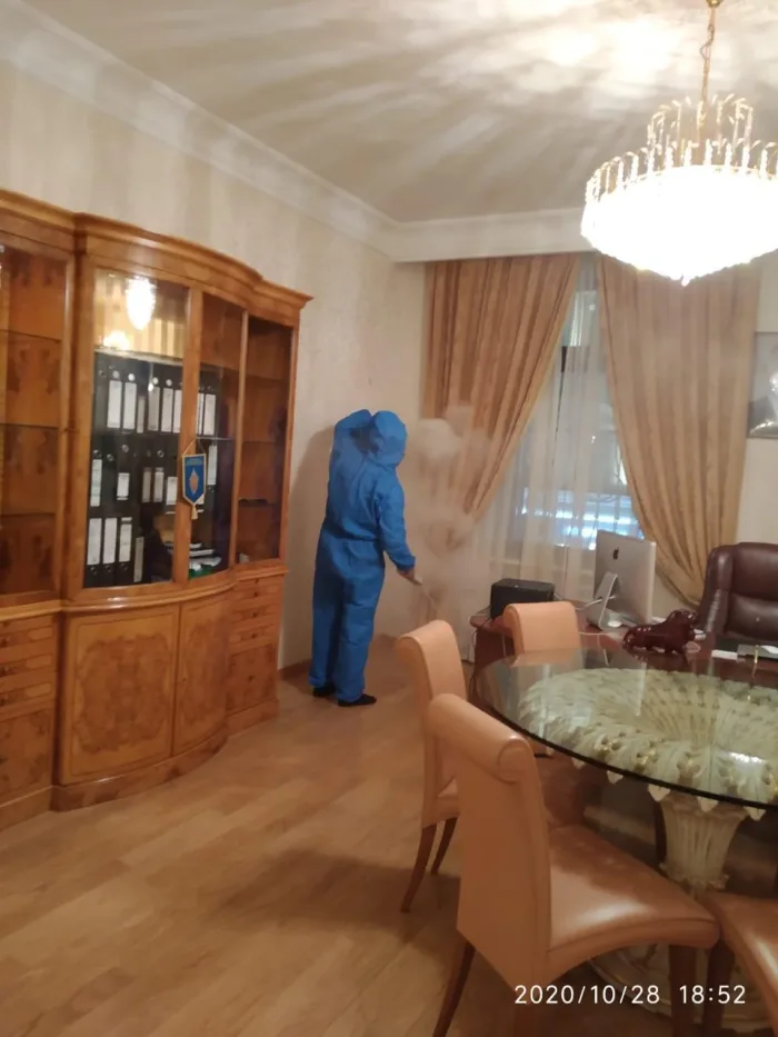 Dezinfectarea bucătăriei cu ceață uscată