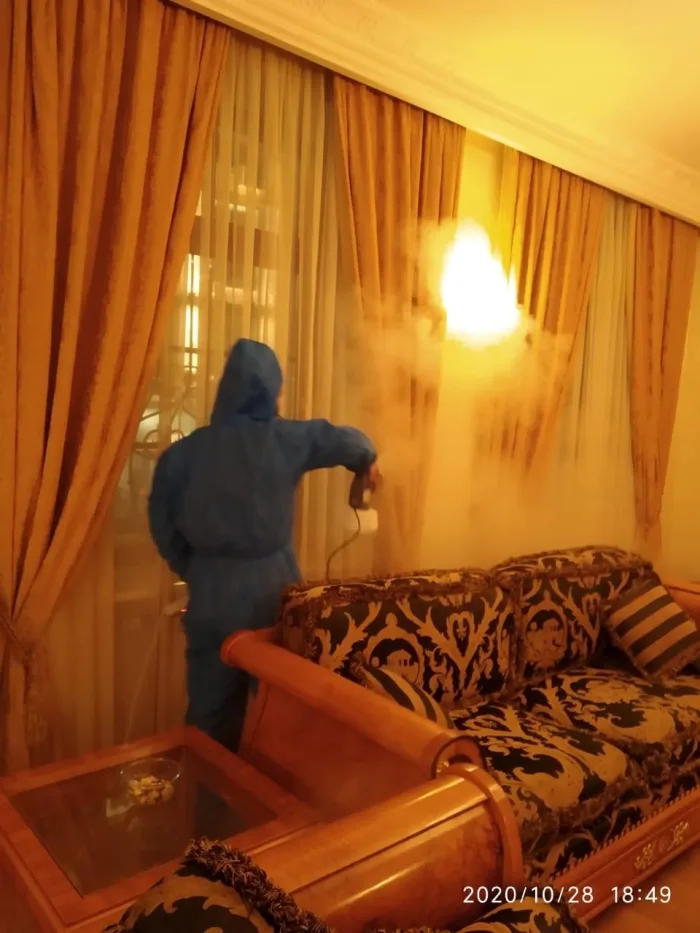 Tratarea dormitorului cu generator de ceață