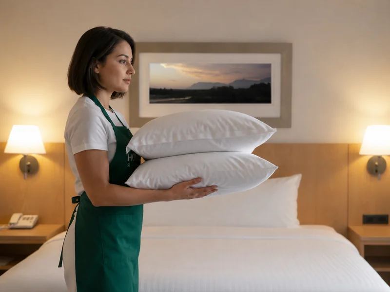 Curățenie în pensiuni și hoteluri