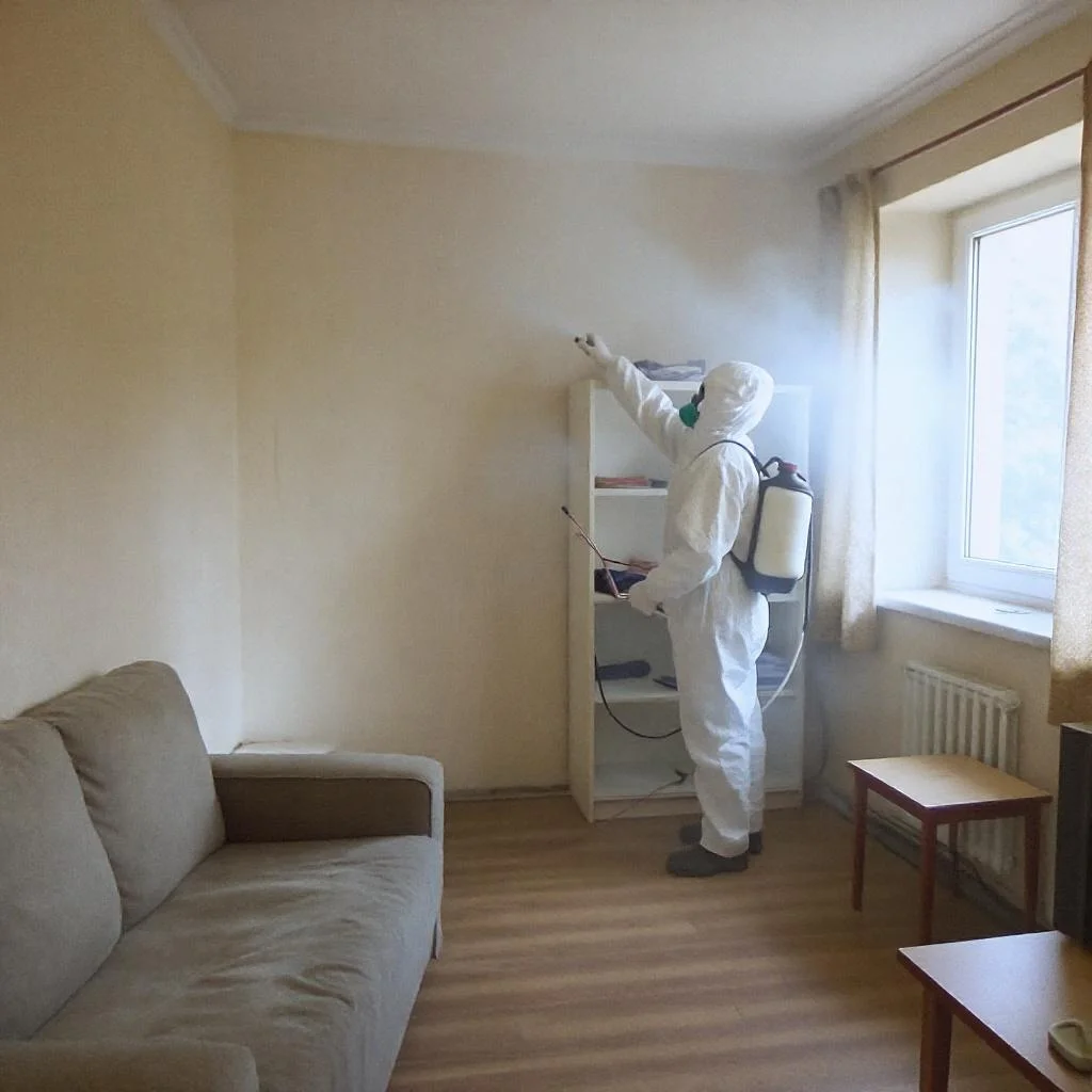 Dezinfecția unui apartament cu două camere în Chișinău după chiriași