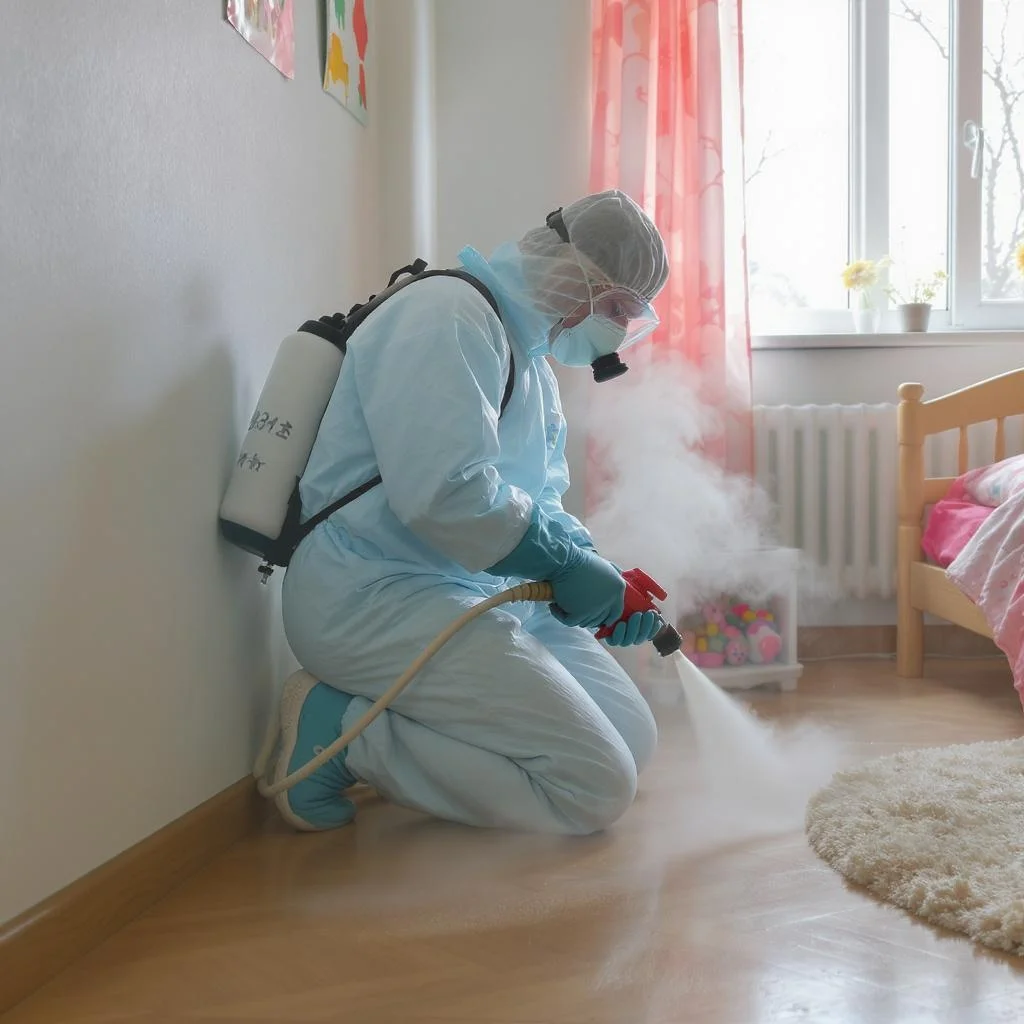 Tratament antimicrobian al camerei copilului în sectorul Buiucani