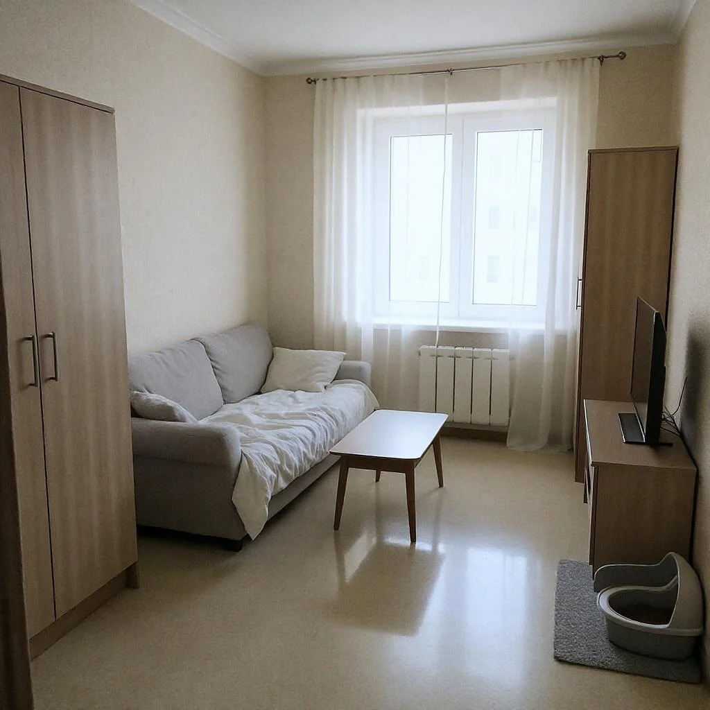 Eco-punere în ordine într-un apartament cu o cameră cu animal de companie - după curățenie