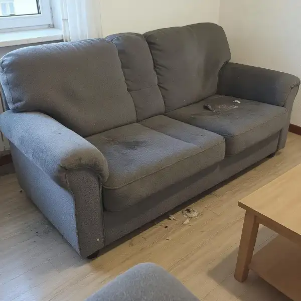 Curățare chimică a canapelei și fotoliului într-un apartament - înainte de curățenie