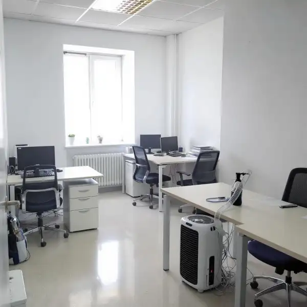 Tratarea aerului în birou - după curățenie