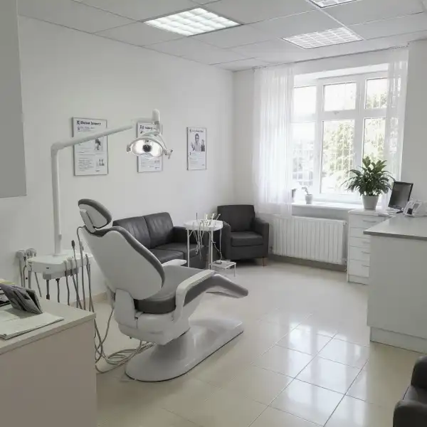 Cabinet stomatologic cu zonă de așteptare - după curățenie