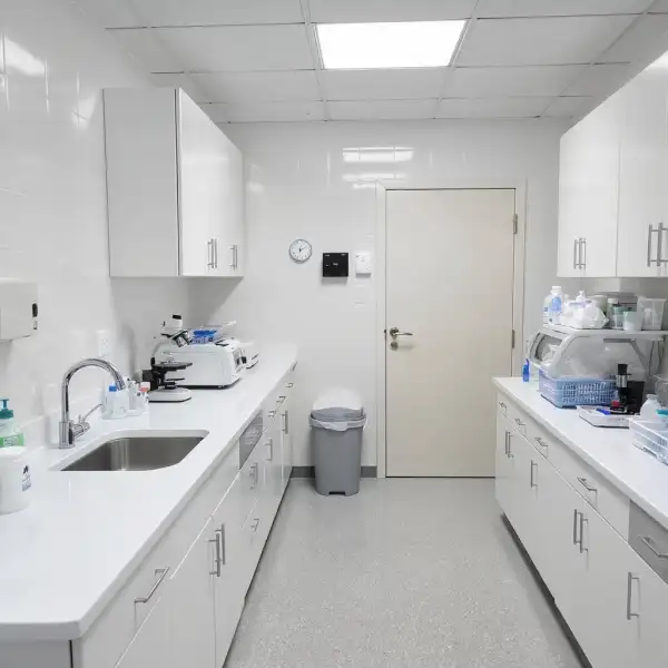 Laborator medical și spații de serviciu - după curățenie