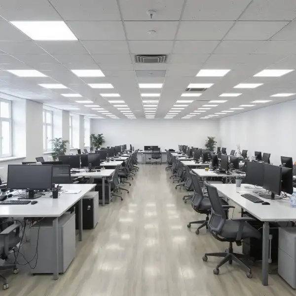 Curățenia unui spațiu mare de birouri înainte de deschidere - după curățenie