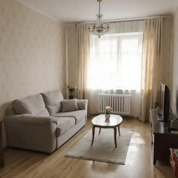 Apartament după foștii locatari - după curățenie